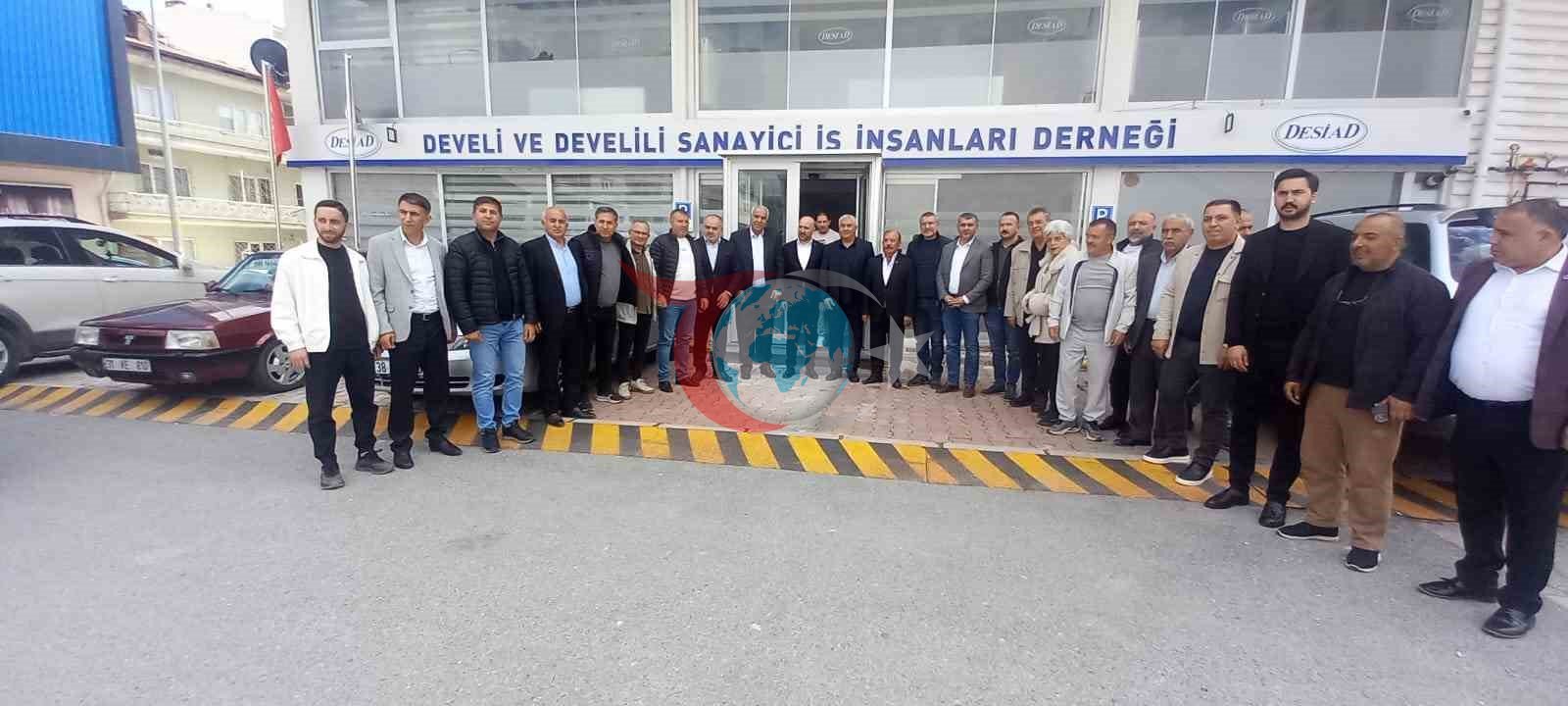 Başkan Bağlamış Develi'de İş İnsanlarıyla Buluştu