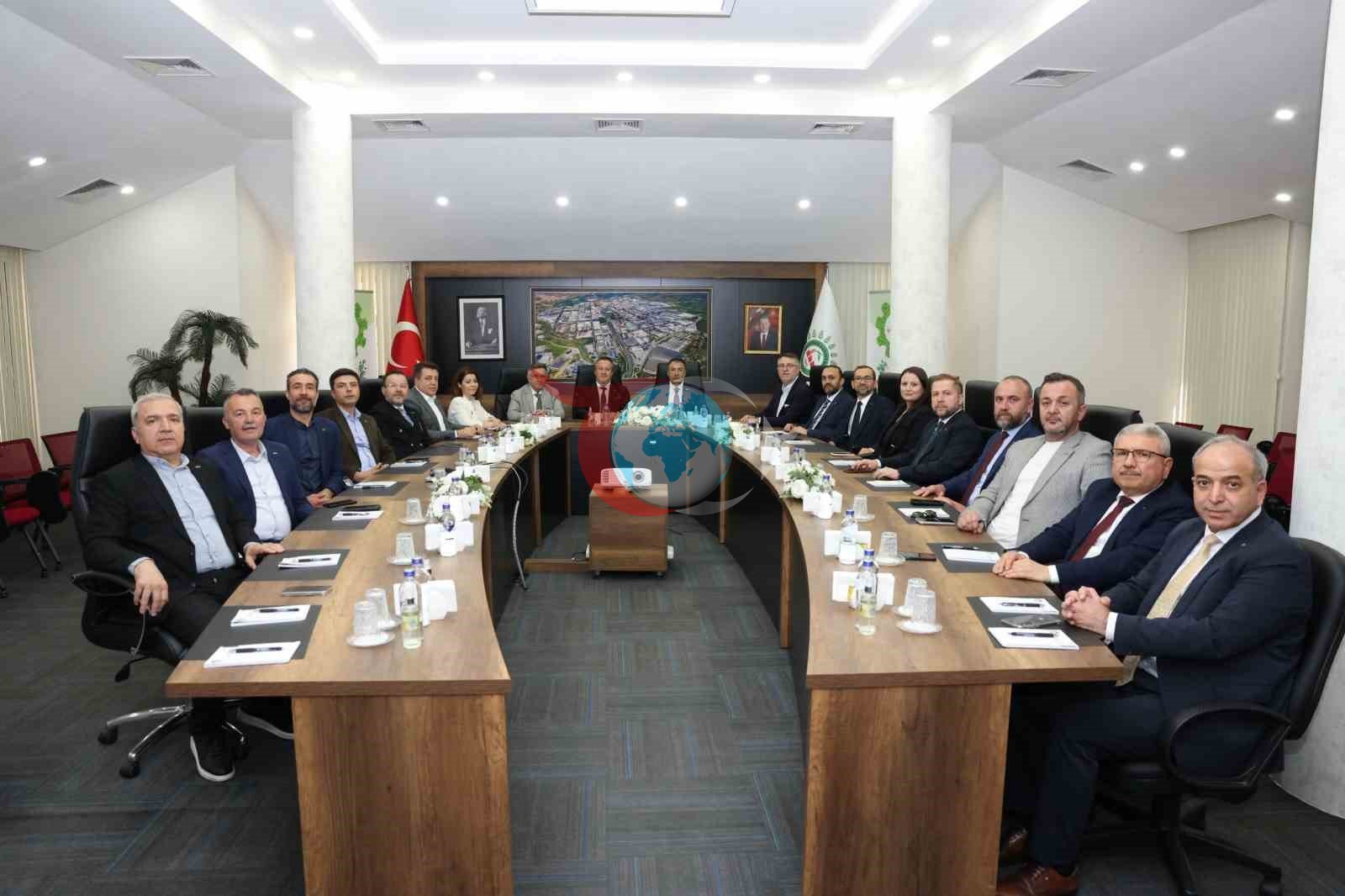 Denizli Ticaret Odası’ndan Denizli OSB Yönetimine tebrik ziyareti