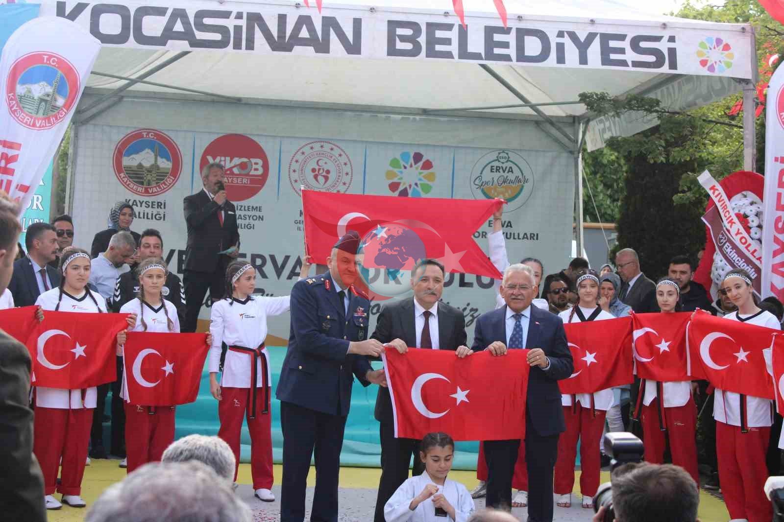 Güven ERVA Spor Kulübü Coşkuyla Açıldı
