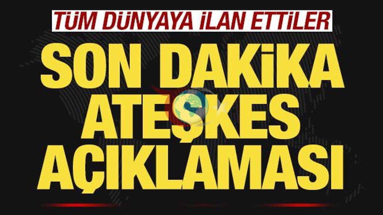 Rusya'dan Küresel Duyuru: Ateşkes Kararı Yürürlüğe Giriyor!