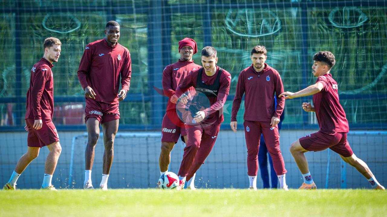 Trabzonspor, Beşiktaş Maçı İçin Hazırlıklarını Sürdürüyor
