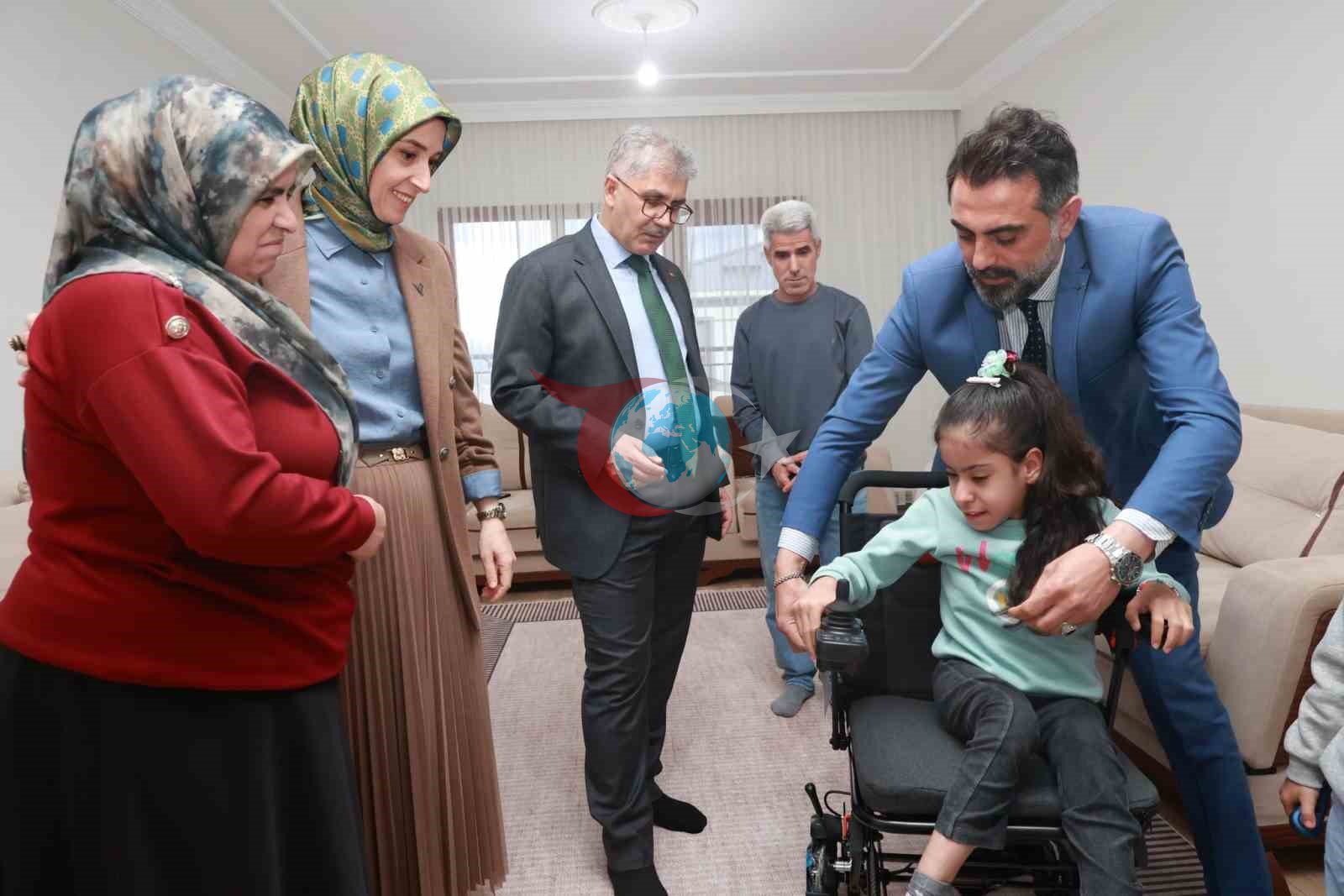 Vali Çelik, Sümeyye'nin Hayalini Gerçekleştirdi