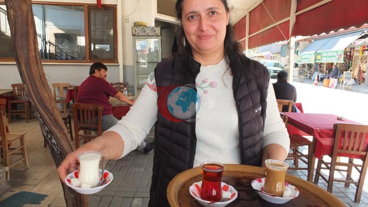 Burhaniye'de Kahvehanelerde Süt Dönemi Başladı!