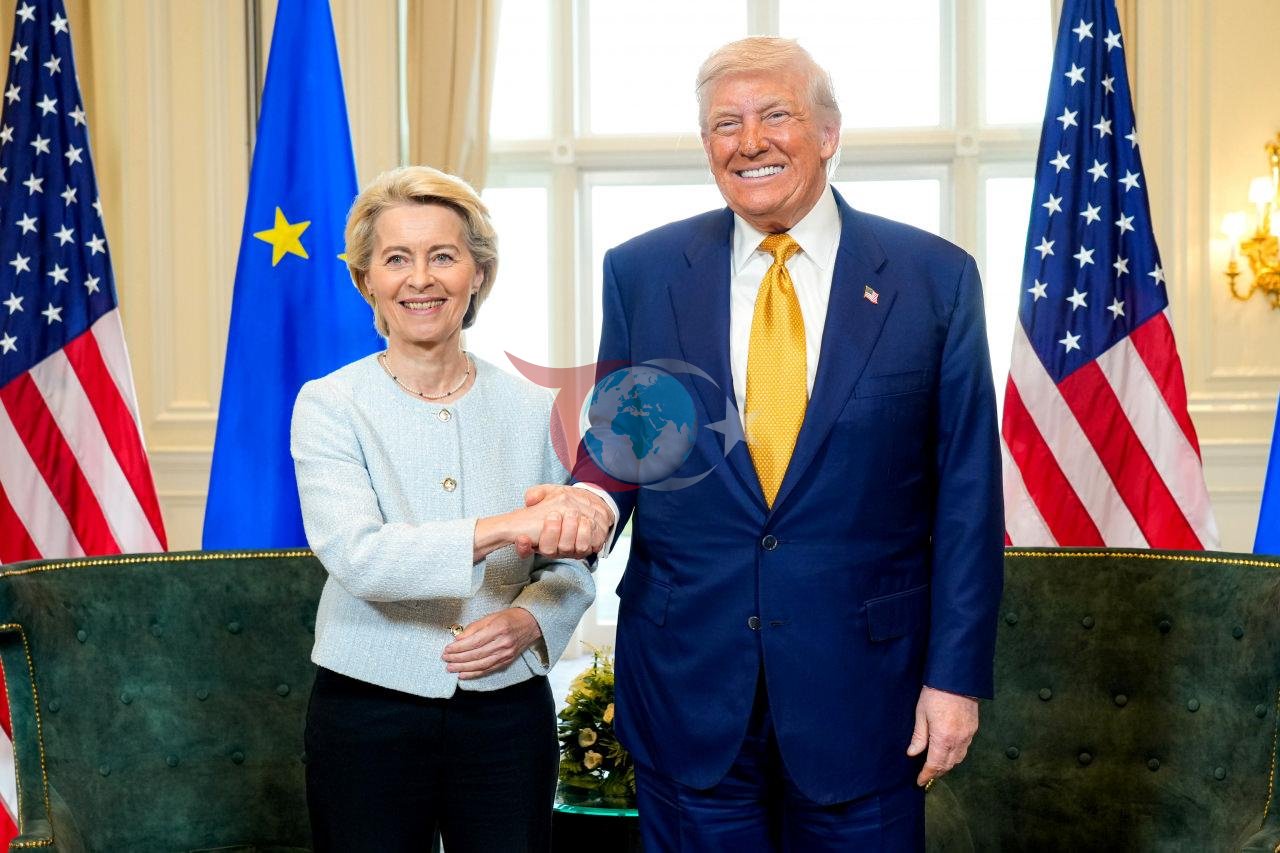Ursula Von der Leyen ve Donald Trump