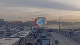 Faciadan dönüldü! Kağıthane'de metrobüs yangını paniğe neden oldu