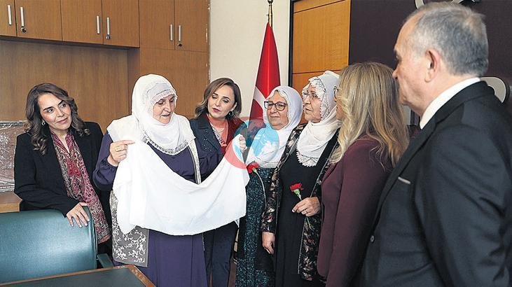 Barış Anneleri TBMM'de MHP Grubunu Ziyaret Etti