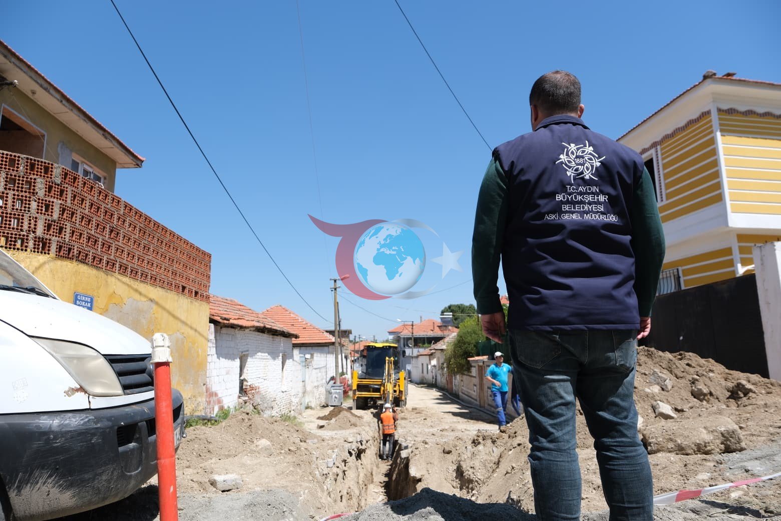 Aydın Büyükşehir Belediyesi&rsquo;nden Koçarlı&rsquo;ya altyapı yatırımı