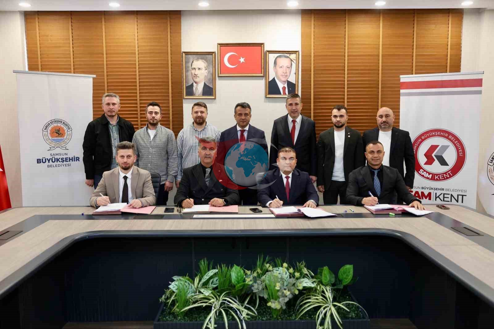 Samsun'da Kentsel Dönüşüm İçin İlk İmzalar Atıldı