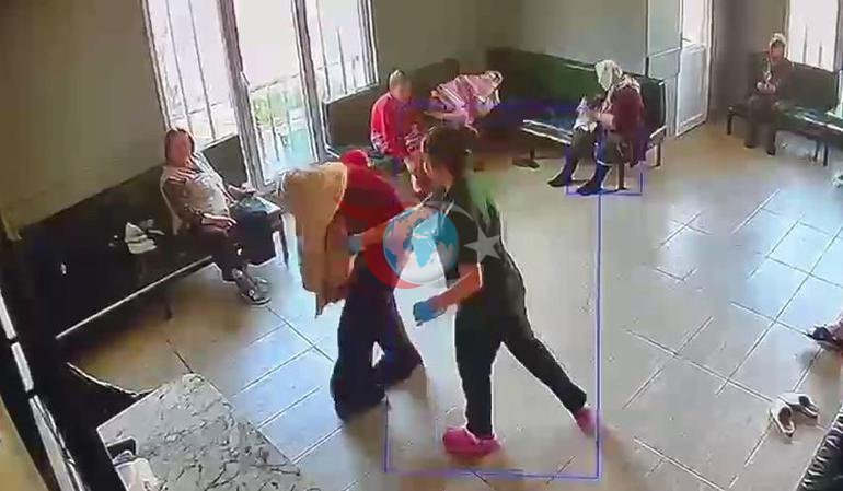 Kameralar kayıttaydı İstanbulda yaşlı bakım merkezinde skandal olay