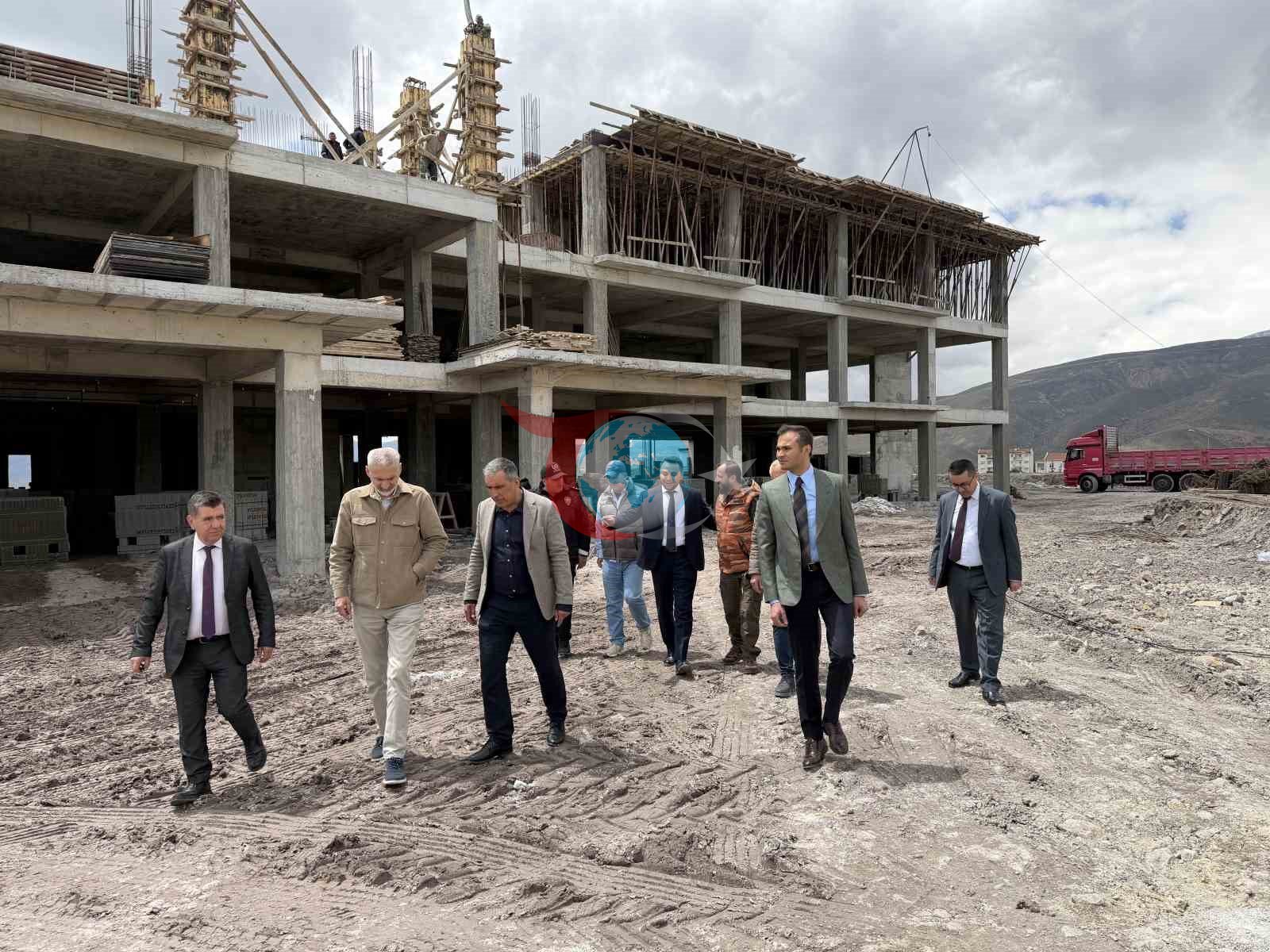 Çamardı Devlet Hastanesi inşaatında sona doğru