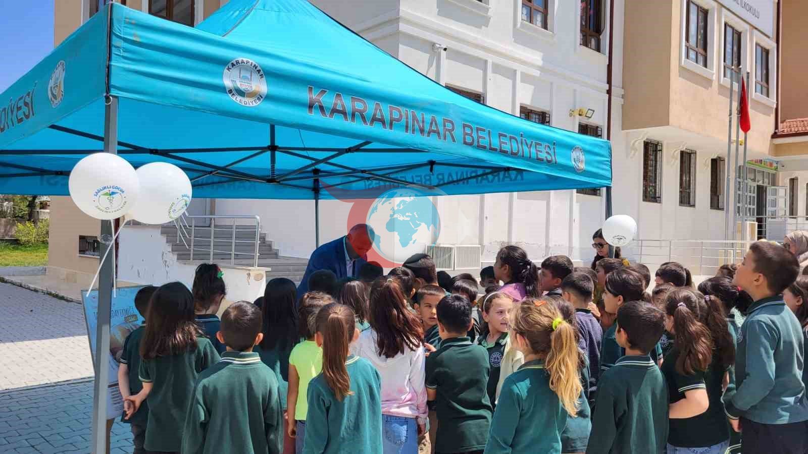 Karapınar&rsquo;da ilkokul öğrencilerine 