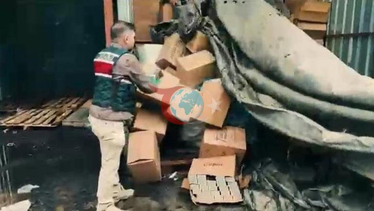Adanada dev operasyon Milyonlarca liralık kaçak ürün ele geçirildi