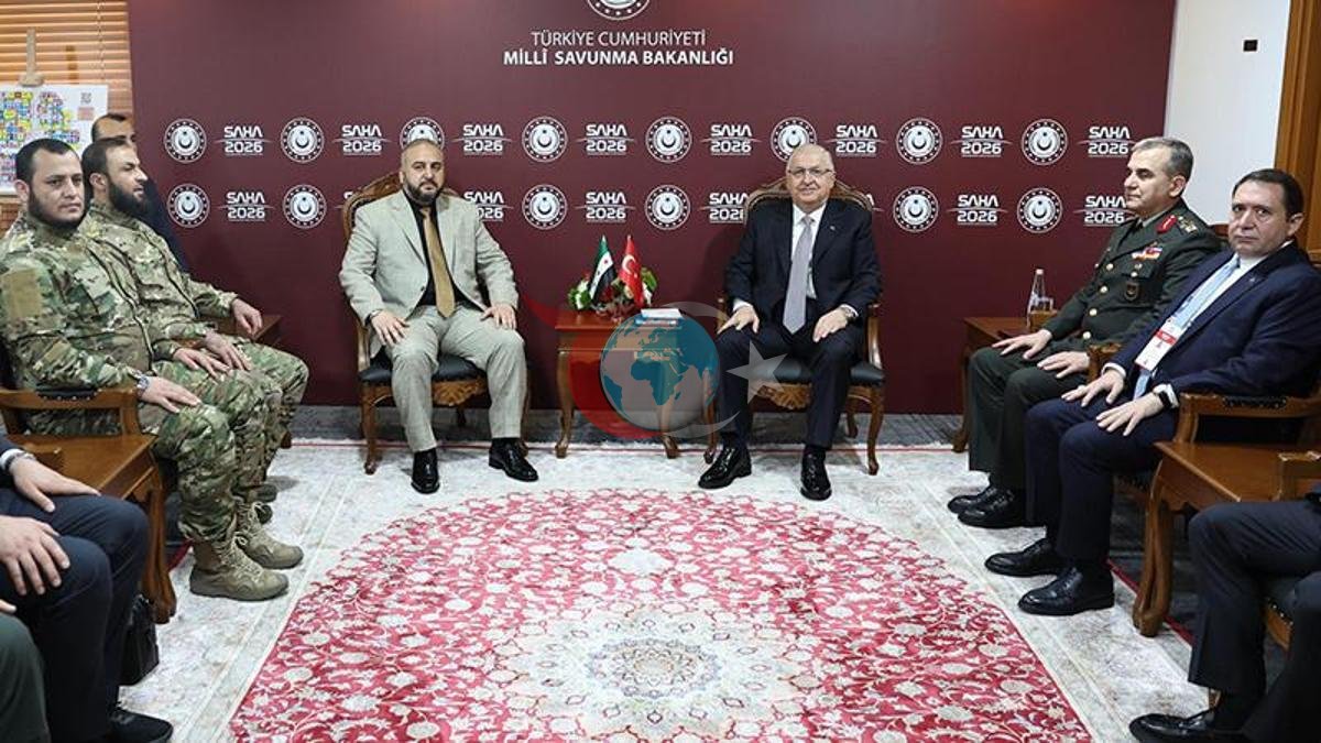 Milli Savunma Bakanı Güler ve Suriyeli Mevkidaşı Kasra Bir Araya Geldi