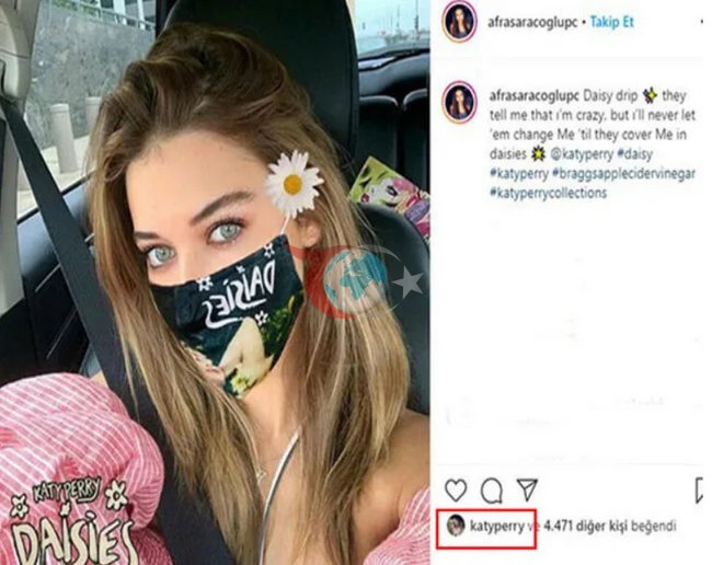 Afra Saraรงoฤlu'ndan Katy Perry'e ฤฐstanbul รงaฤrฤฑsฤฑ!