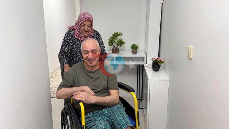 Bodrum katındaki 22 yıllık karanlık son buldu Fedakar anne ve felçli oğlu sonunda güneşe kavuştu