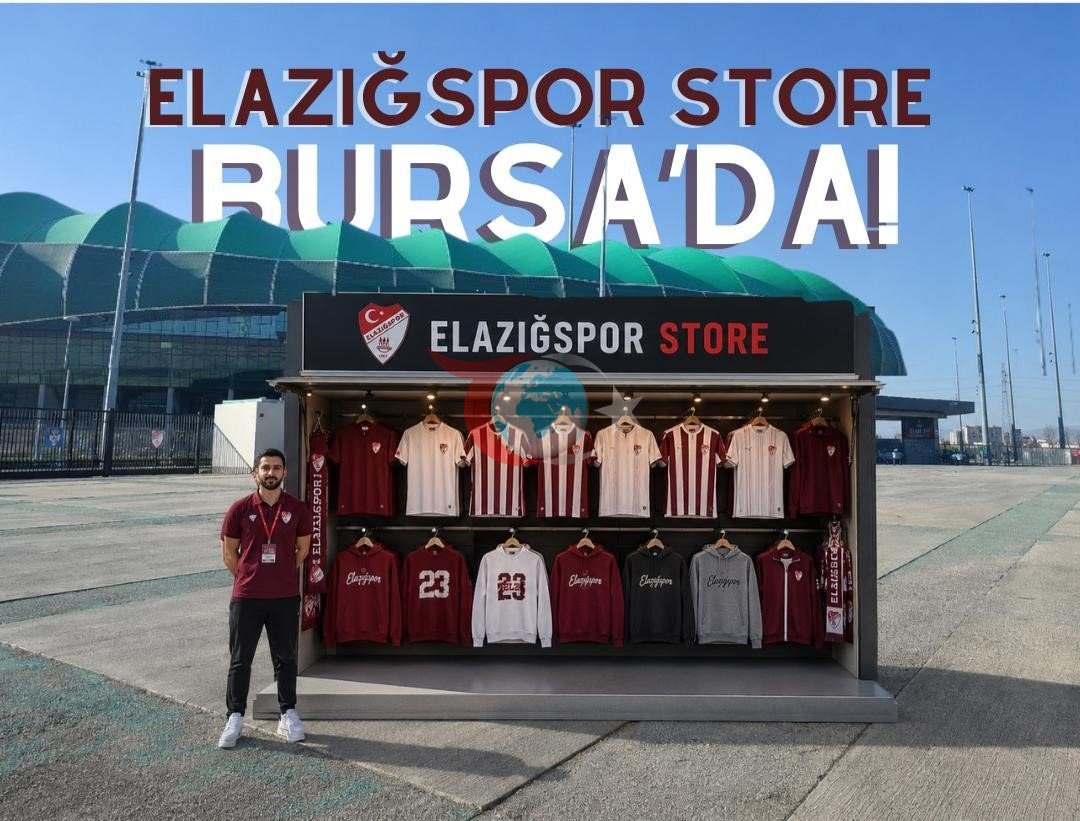 Elazığspor Store, Bursa'da Taraftarlarla Buluşuyor