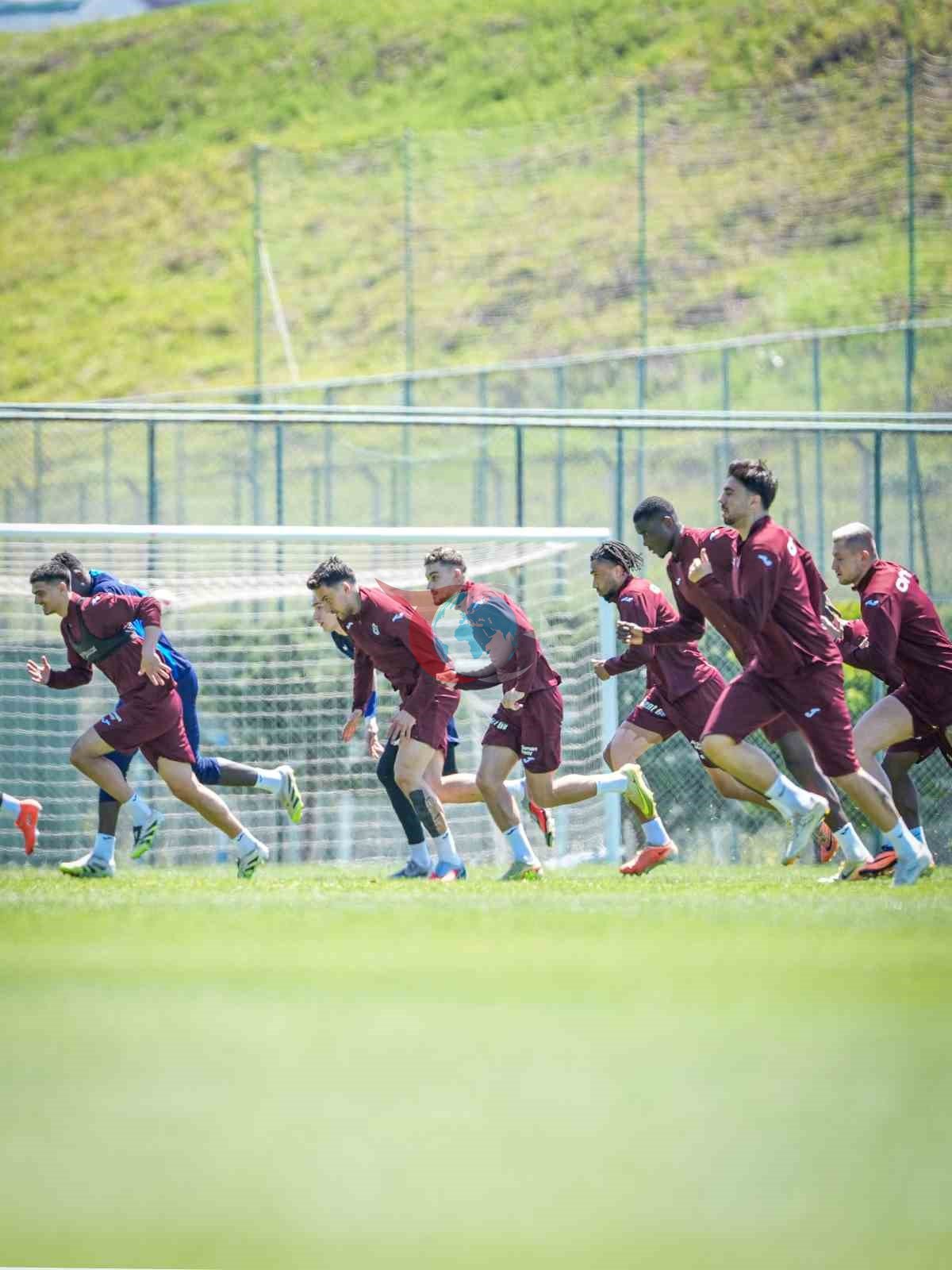 Trabzonspor, Beşiktaş maçı hazırlıklarını tamamladı
