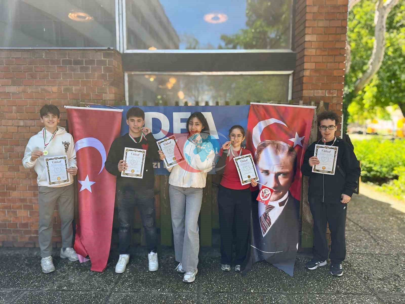 Şahinkaya Fen Lisesi, Uluslararası Mühendislik Yarışmasında Altın Madalya Kazandı