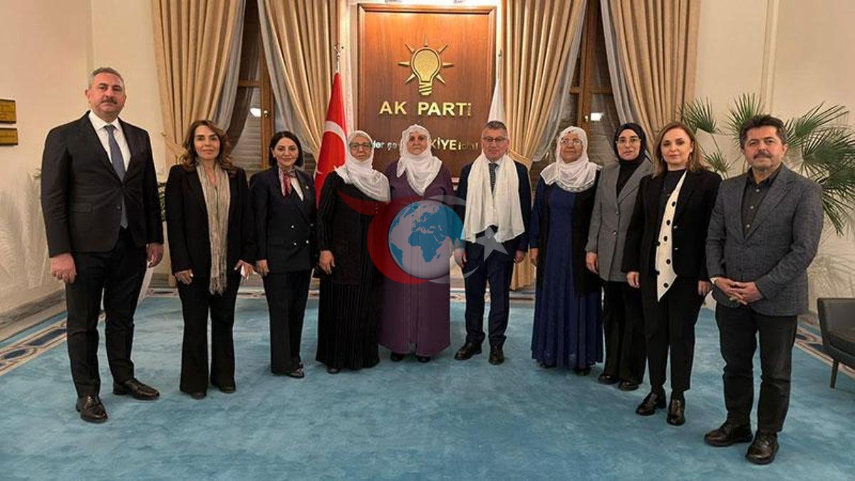 Barış Anneleri TBMM'de AK Parti'yi Ziyaret Etti