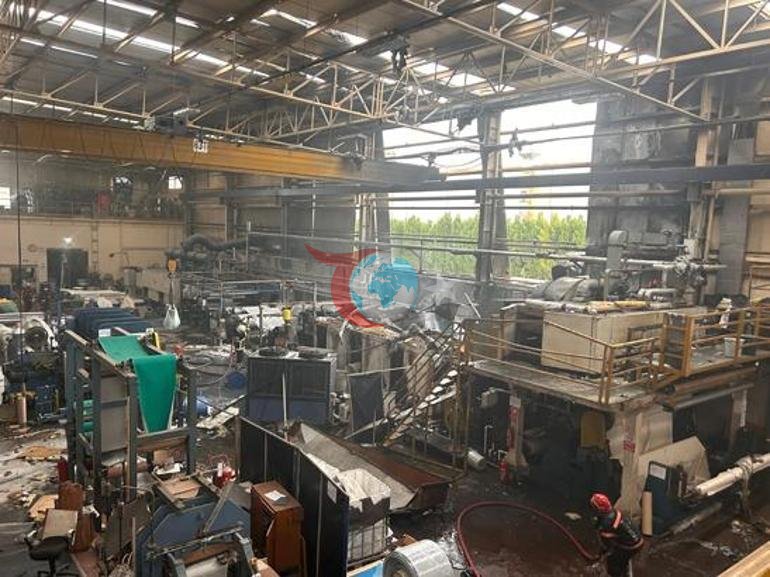 Hendek OSB’de facianın eşiğinden dönüldü Fabrikadaki patlama: 1i ağır 8 yaralı