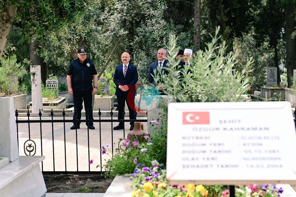Vali Varol, şehitleri unutmadı