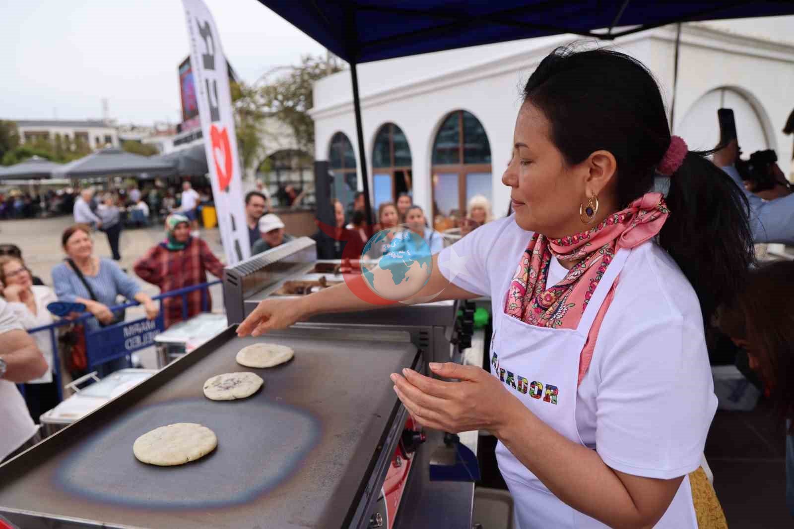Latin lezzetleri Marmaris sokaklarına taştı