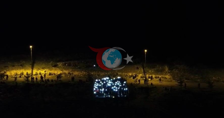 360 Katılımcıdan Işıklı Senfoni: Ali Dağı'nda Doğa ve Işık Buluşması