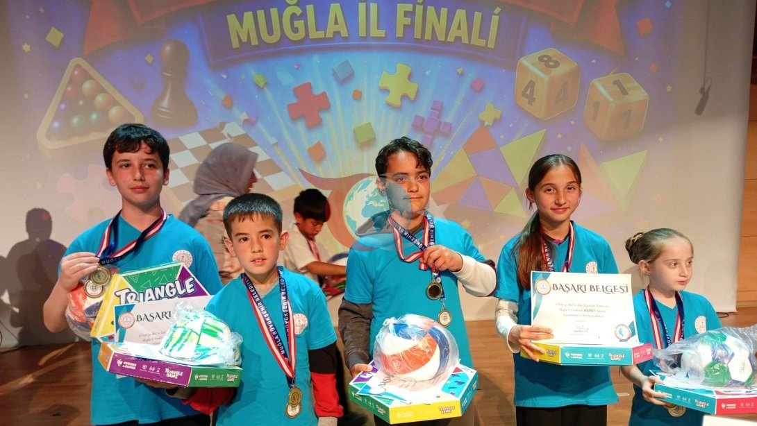 Köyceğizli Genç Zeka Oyuncuları Muğla Finalinde Parladı