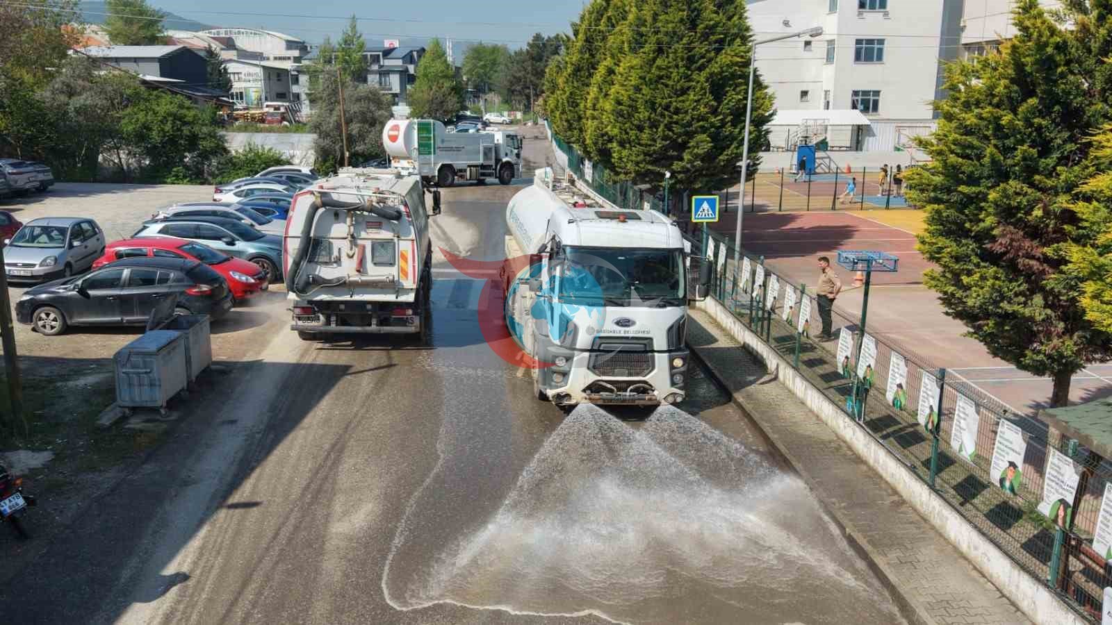 Baลiskele kรถลe bucak temizleniyor