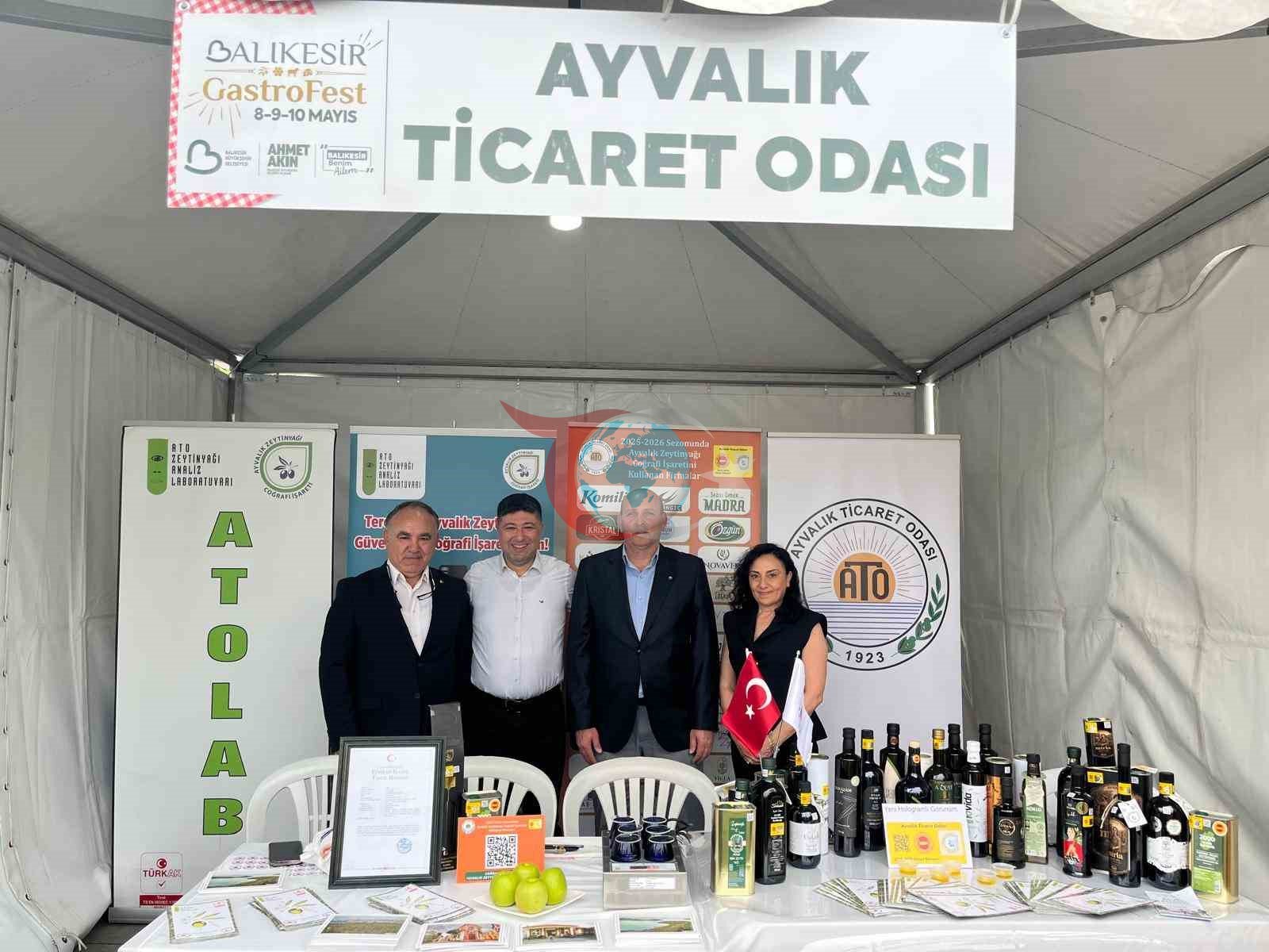 Ayvalık Zeytinyağı, Balıkesir Gastrofest'te İlgi Odağı Oldu