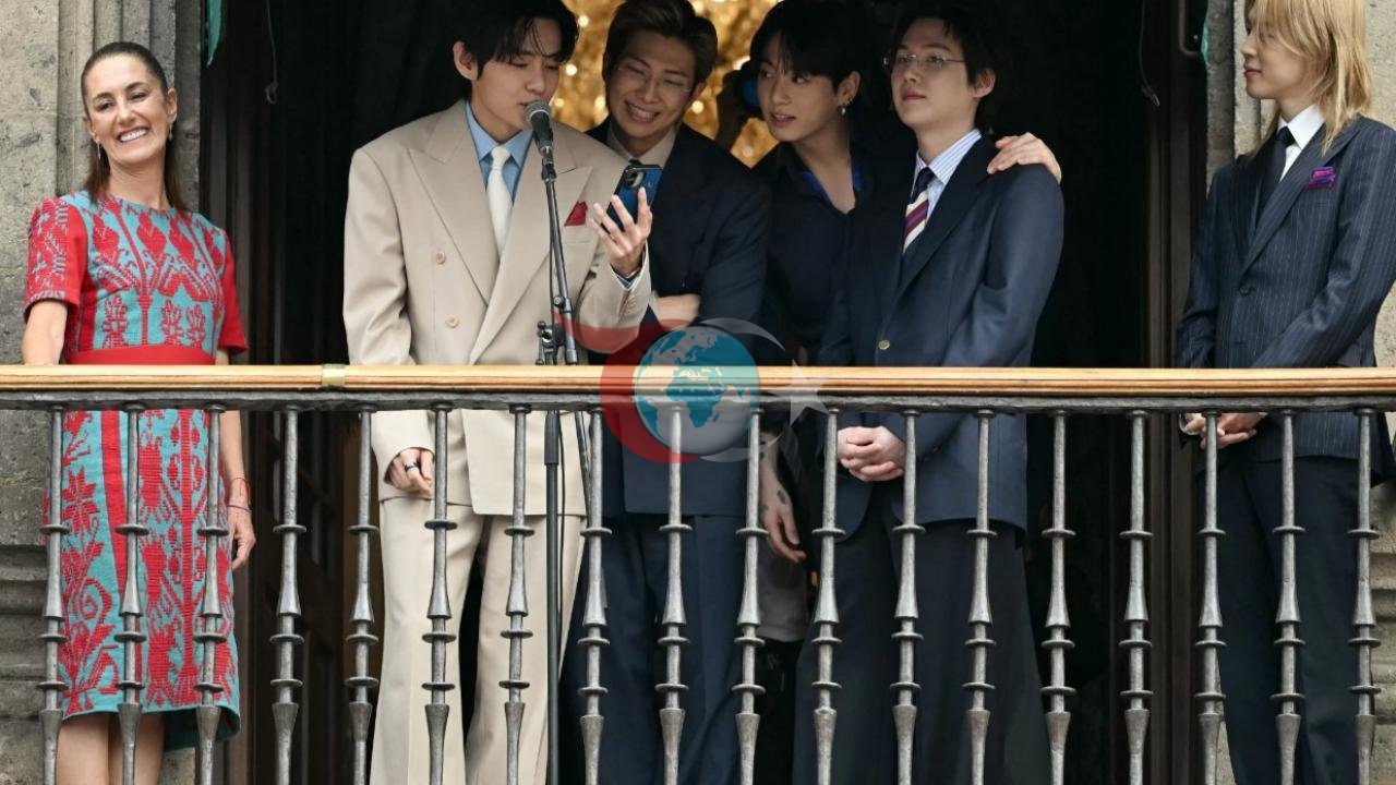 Meksika'da BTS Rüzgarı: K-pop Fenomeni Başkanlık Sarayında