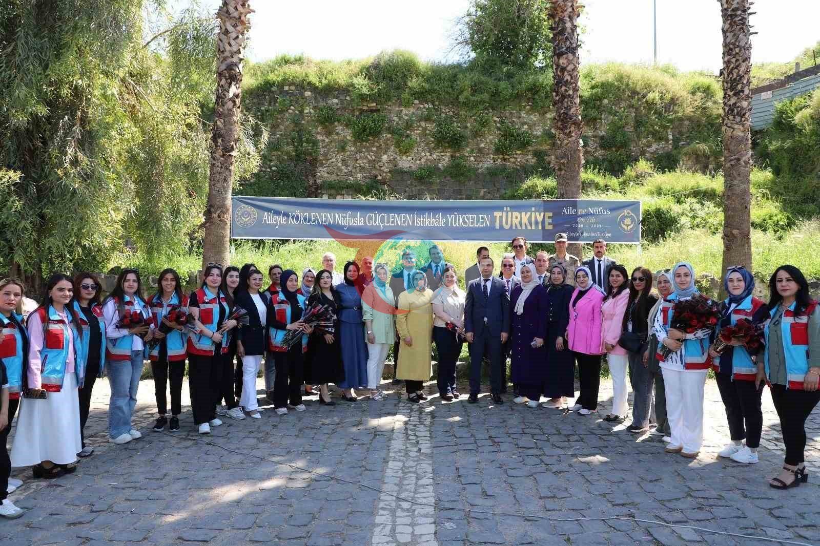 Cizre'de Bırca Belek Parkı'nda Anlamlı Anneler Günü Etkinliği