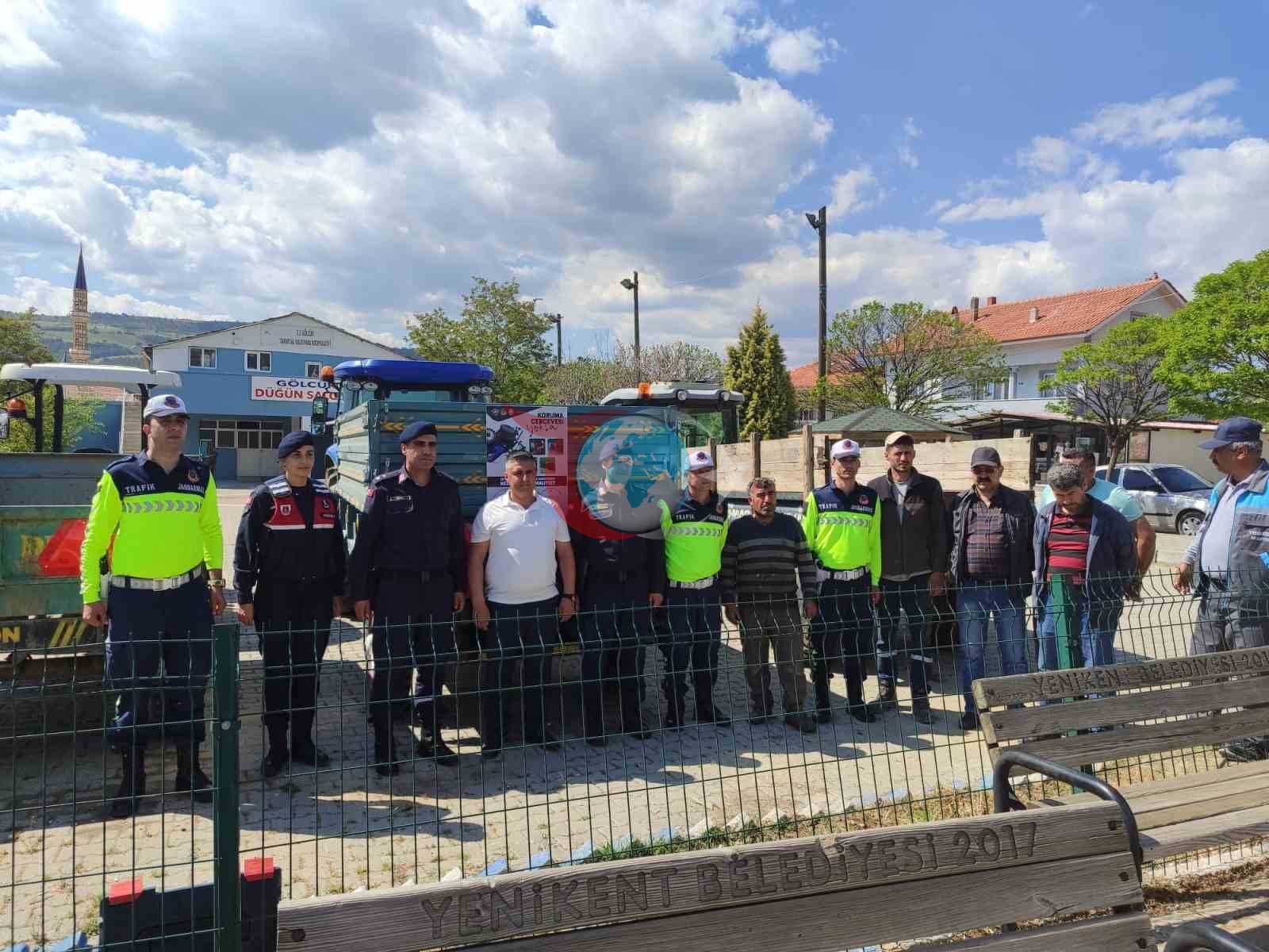 Gediz'de Trafik Güvenliği Eğitimi Düzenlendi