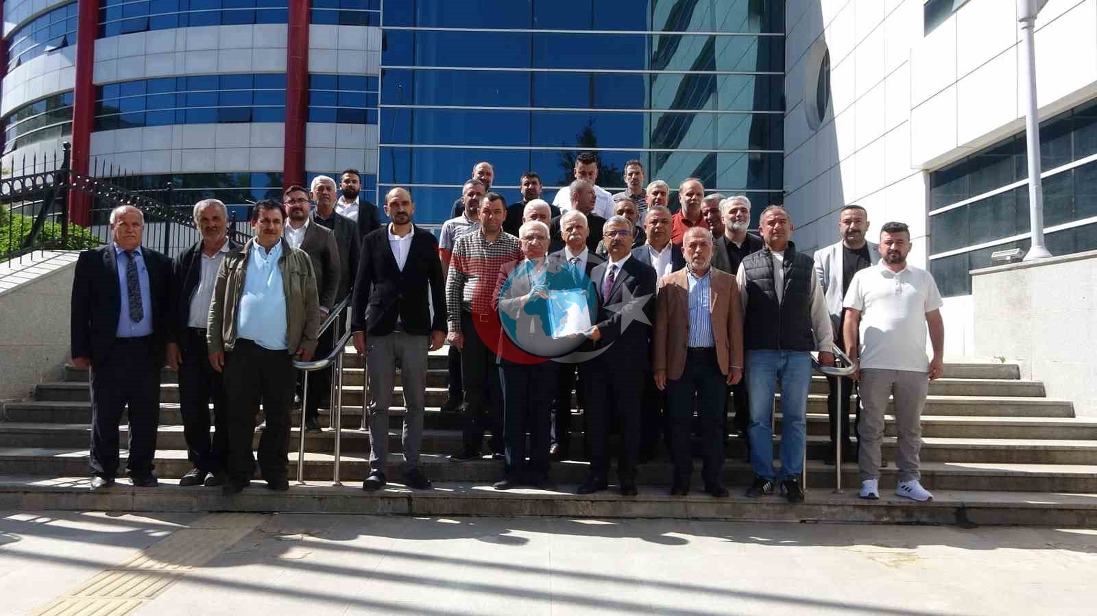 Başkan Duranay, mazbatasını aldı