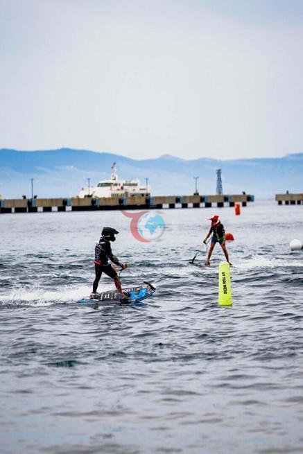 Bodrum’da su jeti, flyboard ve motosurf yarışları nefes kesti
