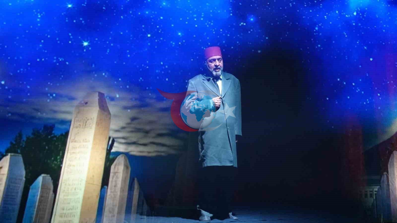 Ahmet Yenilmez, KBÜ’de 'Firavunla Yüz Yüze' ile Sahne Aldı