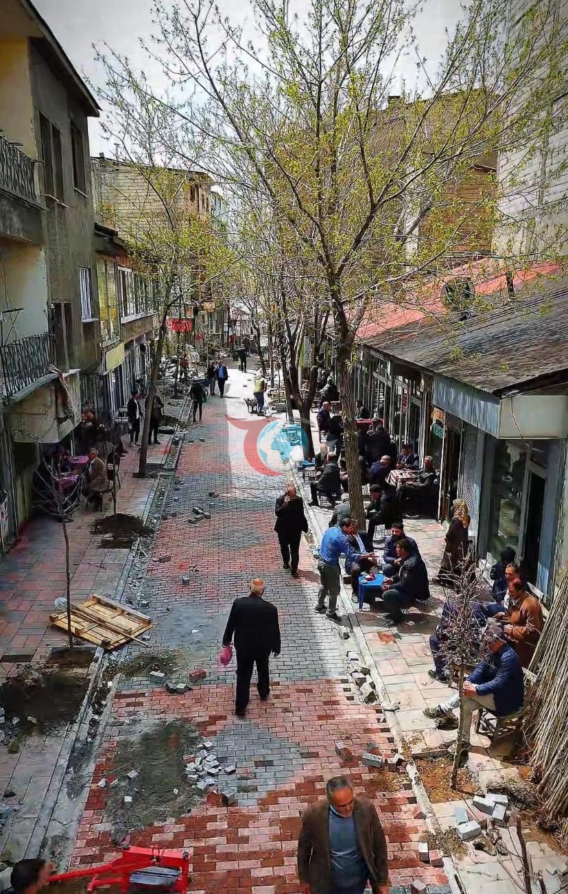 Patnos’ta Sokaklar Yenileniyor