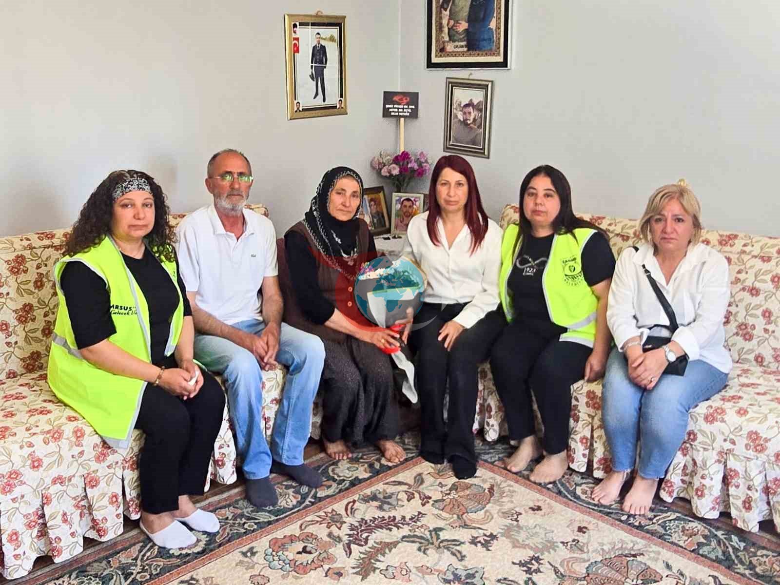 Tarsusda şəhid anaları Analar Günündə unudulmayıb.
