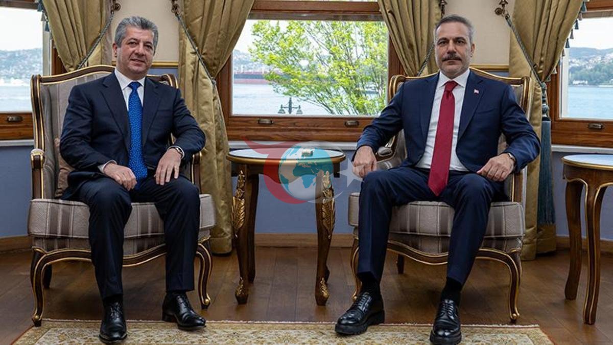 Dışişleri Bakanı Fidan ve Barzani İstanbul'da Buluştu