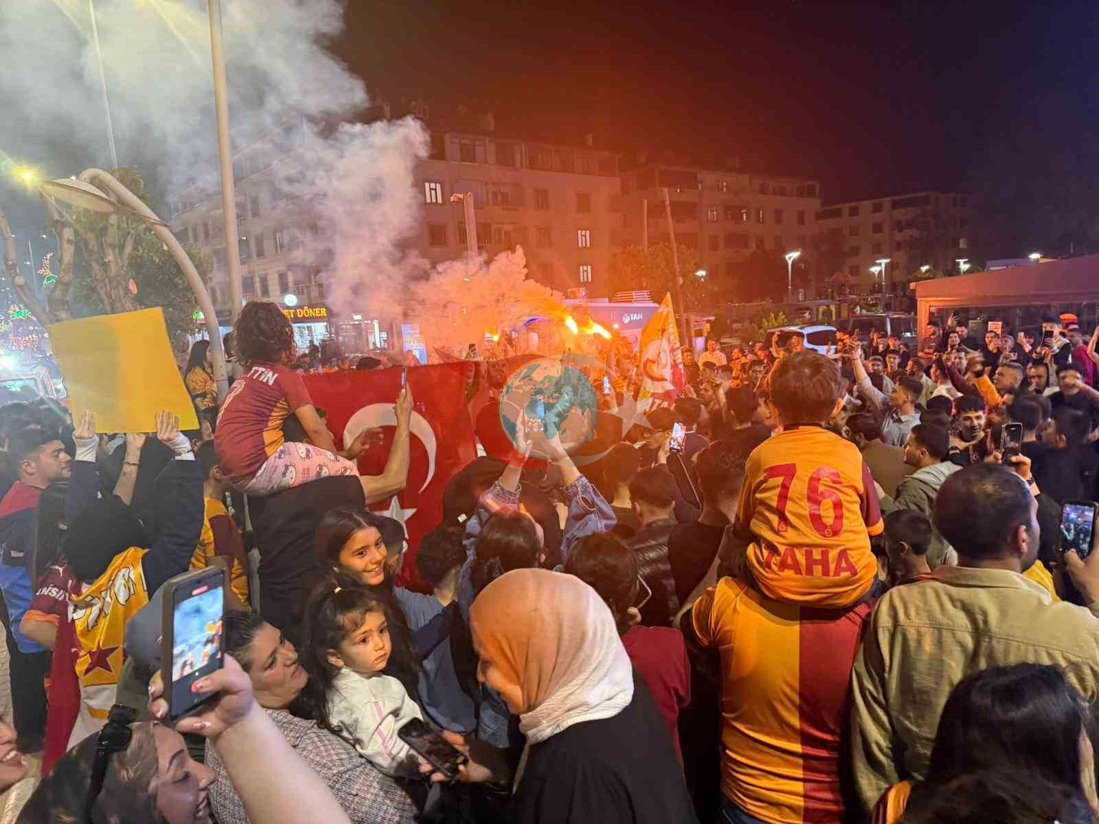 Galatasaray'ın Zaferi Iğdır Sokaklarında Büyük Coşku Yarattı