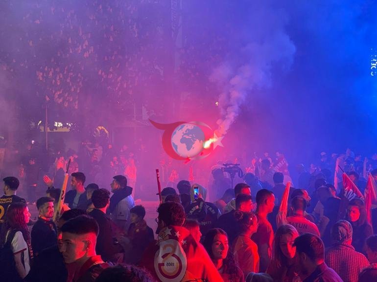 Galatasaroyning 26-chempionligi Anqarada katta ishtiyoq bilan nishonlandi.