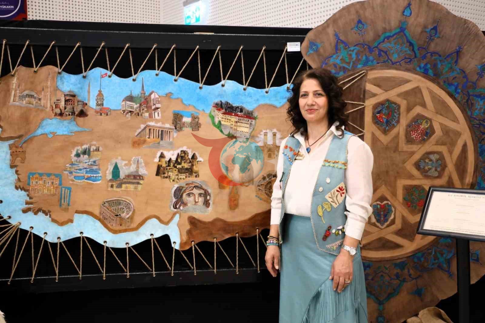 Deri Sanatının Ustası Yasemin Akbulut, 13 Yıllık Birikimini Sergiliyor