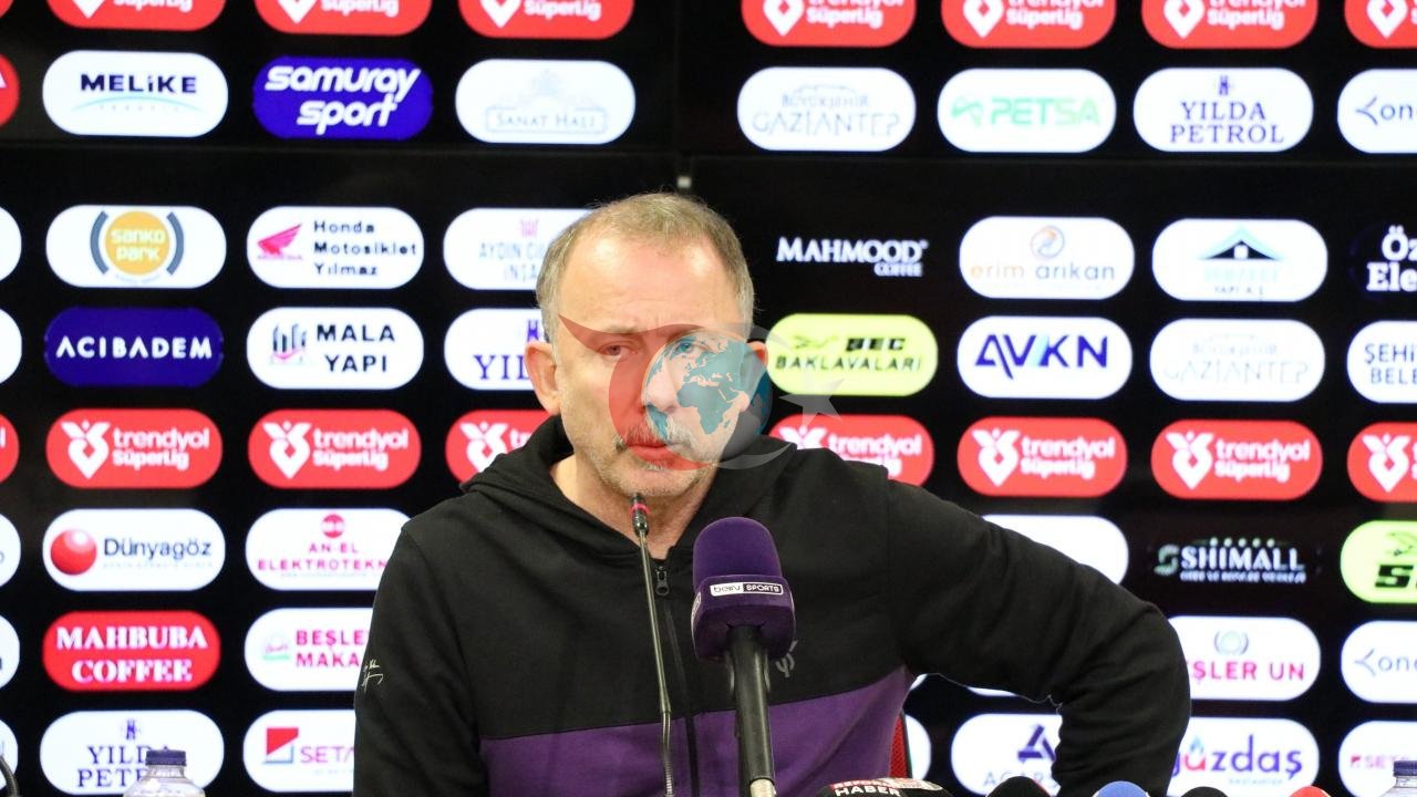 Sergen Yalçın Basın Toplantısında Gazeteci Sorularına Tepki Gösterdi