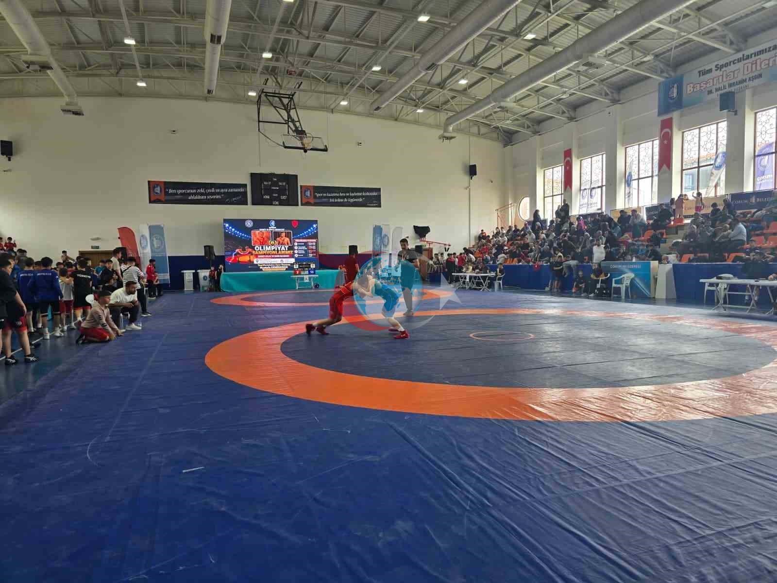 Olimpiýa çempionlarynyň hatyrasyna göreş ýaryşy guraldy.