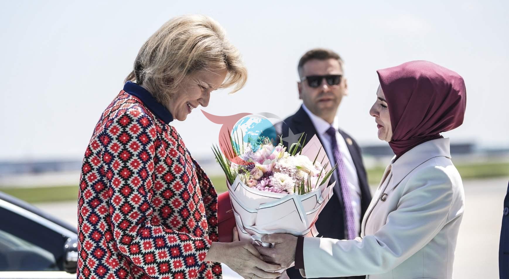 Belçika Kraliçesi Mathilde İstanbul'da: Ekonomik Misyon Ziyareti Başladı