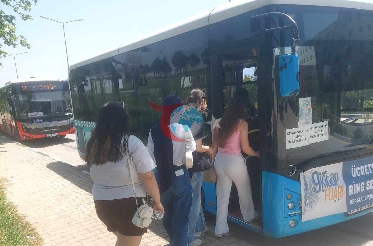 Manisa Kitap Fuarı'na Ücretsiz Ulaşım İmkanı
