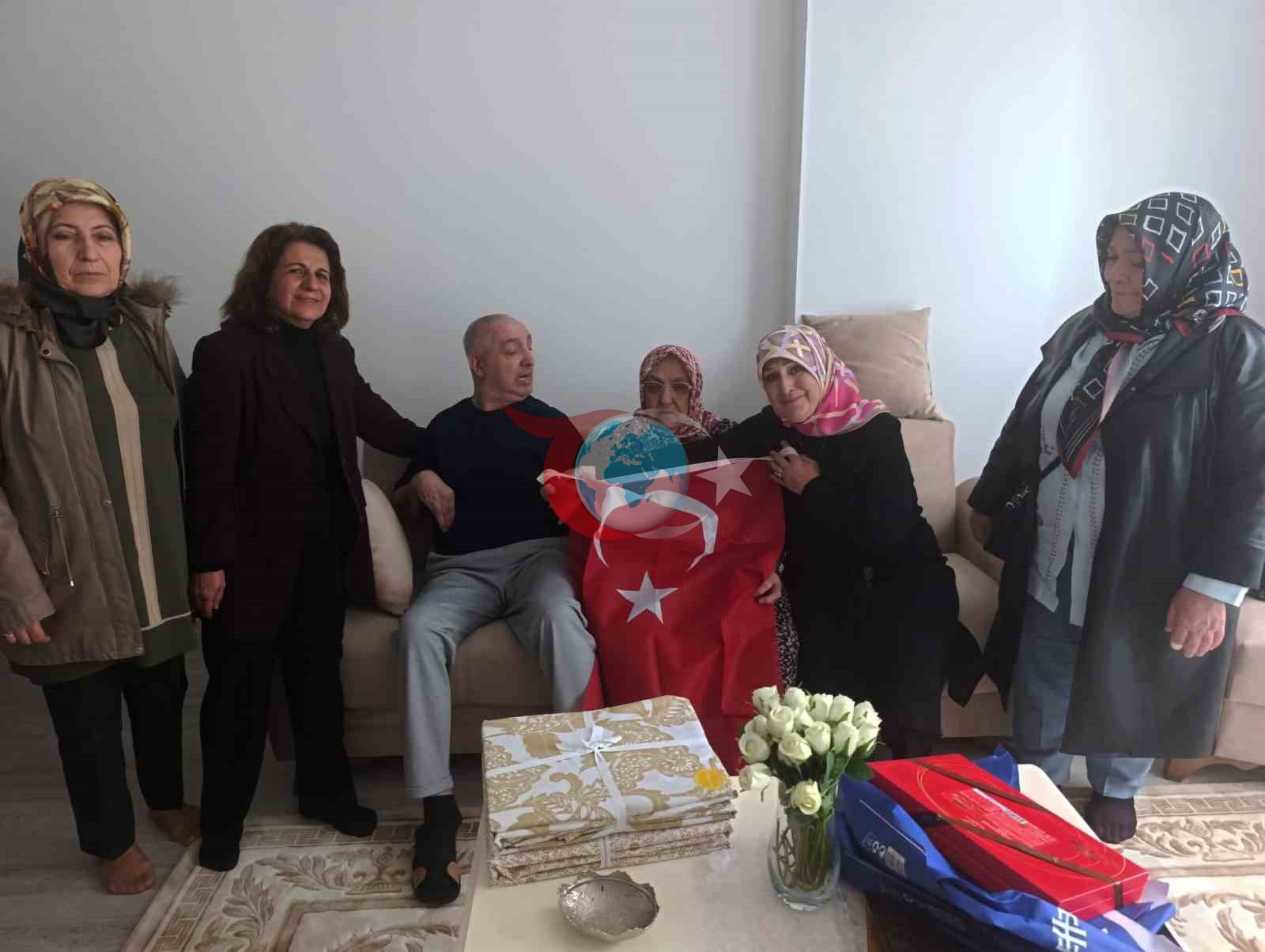 Erzurum'da Anneler Günü'nde Şehit ve Gazi Ailelerine Anlamlı Vefa