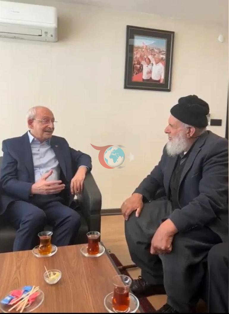 Kamal Kılıçdaroğlu ona qarşı hücumda iştirak edən şəxslə görüşüb.