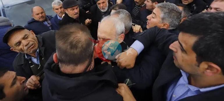 Kamal Kılıçdaroğlu ona qarşı hücumda iştirak edən şəxslə görüşüb.