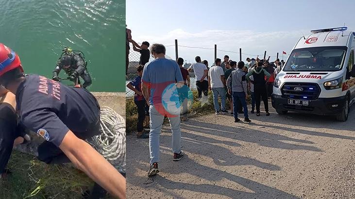 Adana Seyhan Nehri'nde Genç Kurtarma Operasyonu
